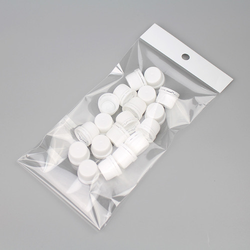 OPP 접착헤다 봉투 (200매)3가지 사이즈 상품포장 보관 진열 비닐인쇄제작 가능