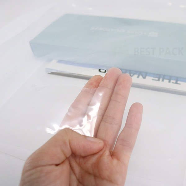 두꺼운 PE투명 무지 비닐쇼핑백(100매)2가지 사이즈옆으로 폭이 들어간 봉투잘 늘어나지 않는 0.1두께 인쇄제작 가능