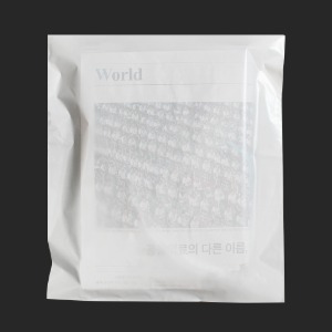 HD화이트(유백) DM발송용 접착봉투 (200매)3종 A5 A4 B4 바스락거리는 흰색 재질의 우편용 비닐봉투 인쇄제작 가능