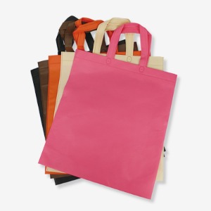 부직포 토트 쇼핑백 (100매)5색상 중형 끈손잡이 포장백 인쇄제작 가능
