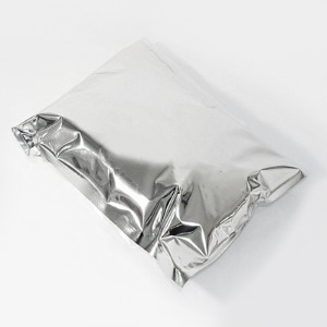 은박 택배봉투 (100매) 우편 상품 선물 포장 은색 접착식 증착 비닐팩